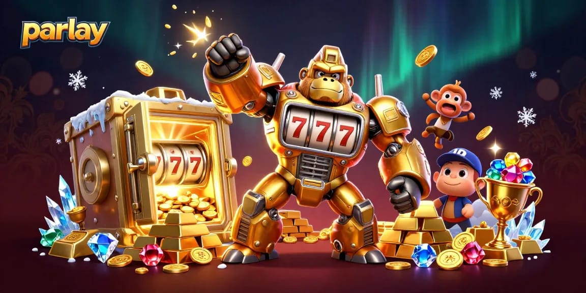 Betting on parlay strategies amidst a vibrant casino adventure of treasure and excitement.