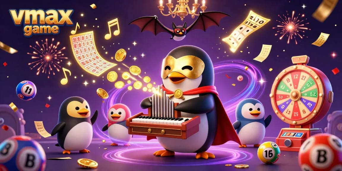 Experience the thrill of betting with vmax game in a vibrant 3D casino scene full of rewards.