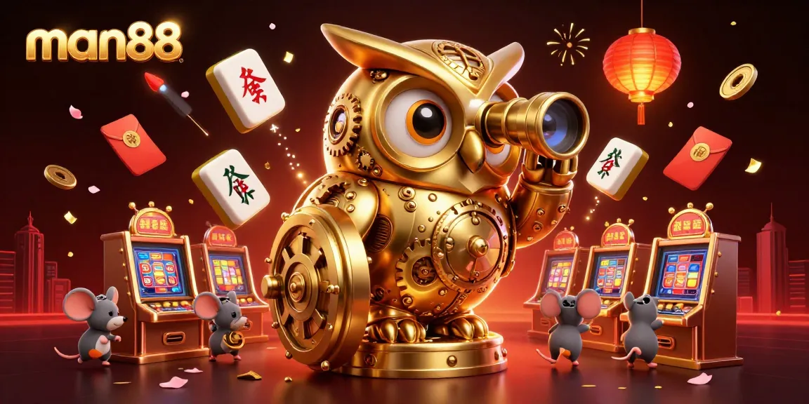 Experience the exciting world of man88 with vibrant casino elements and enchanting characters.