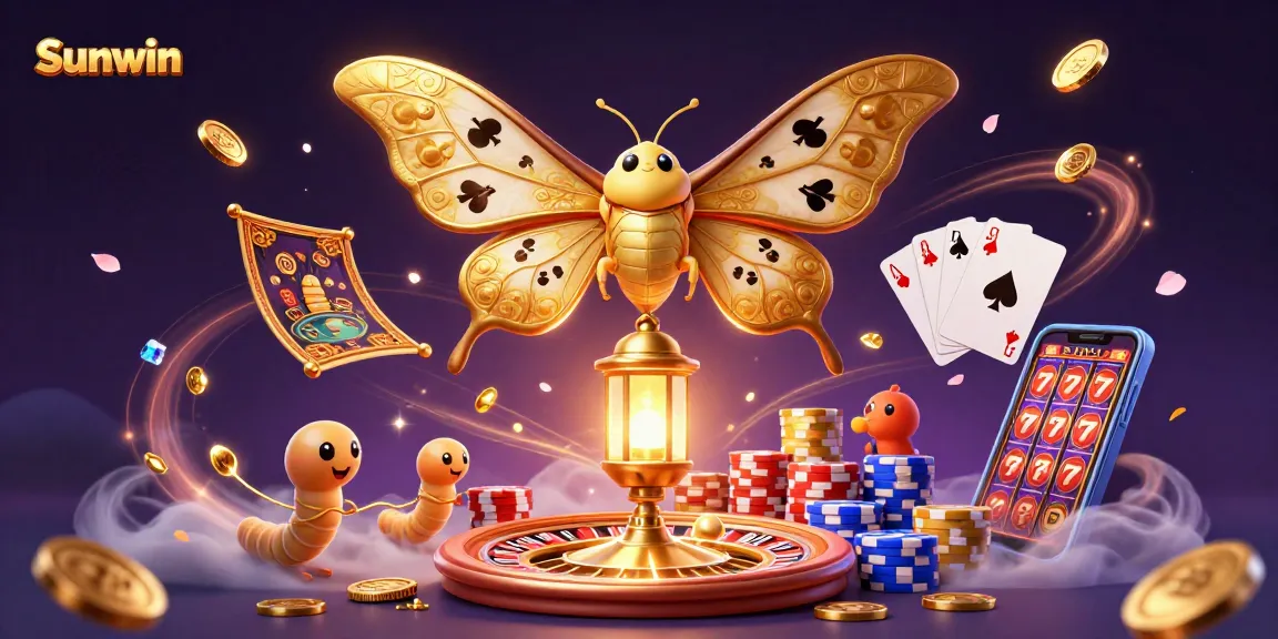 Sunwin captivates players with vibrant casino scenes and enchanting characters in an exciting 3D illustration.