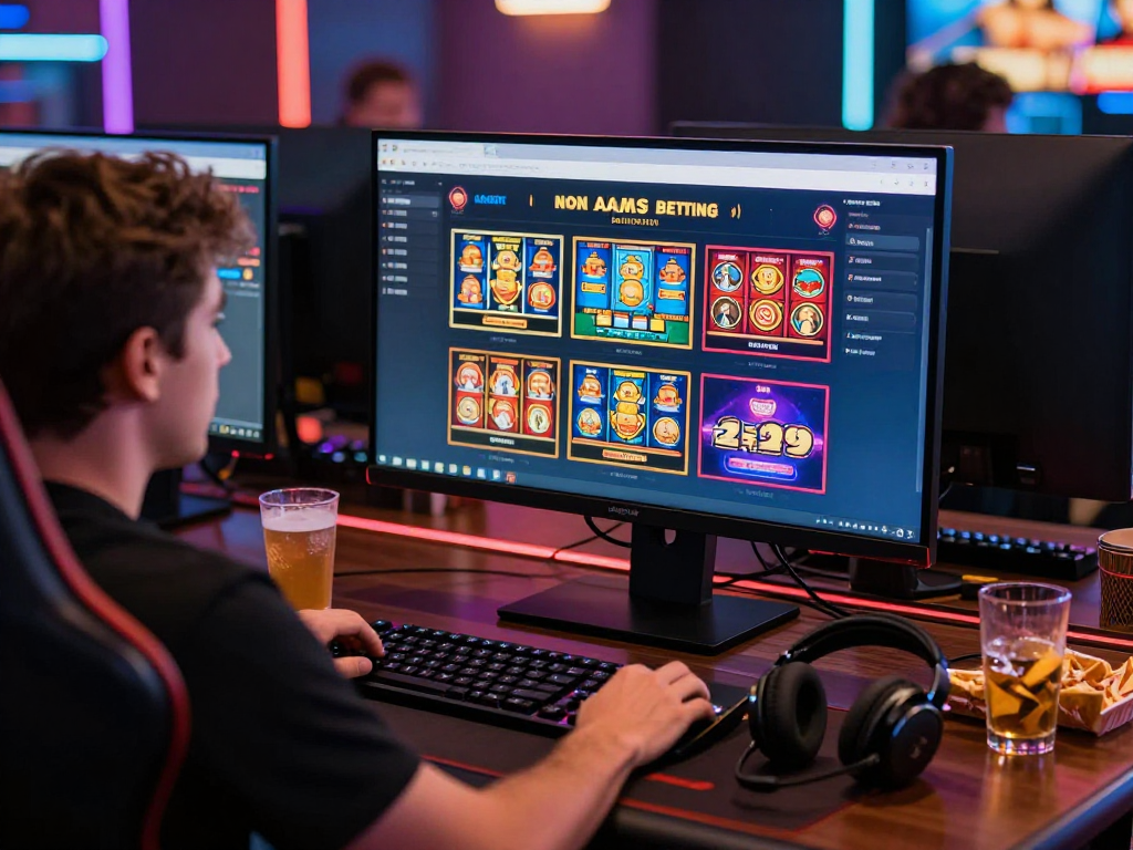 Esperienze nei siti casino non AAMS con design virtuale accattivante e giocatore coinvolto.