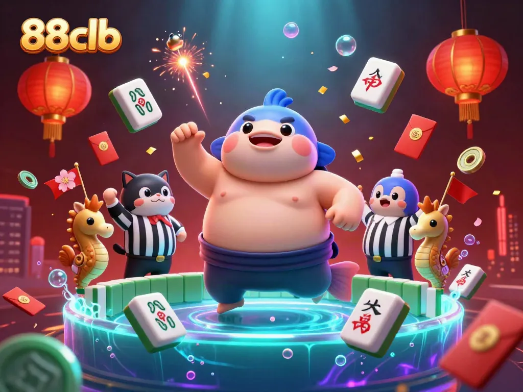 Experience thrilling casino action with 88clb's unique underwater fugu wrestling scene.