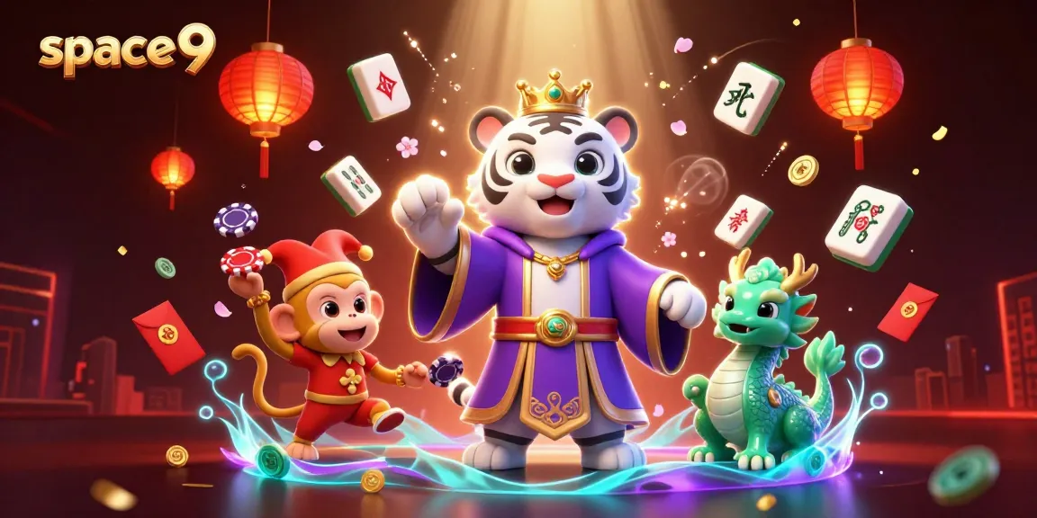 Experience thrilling gameplay at Space9 with captivating characters and vibrant casino elements.