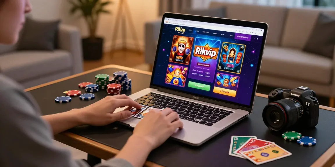 Rikvip online gaming experience with vibrant graphics and immersive card games.